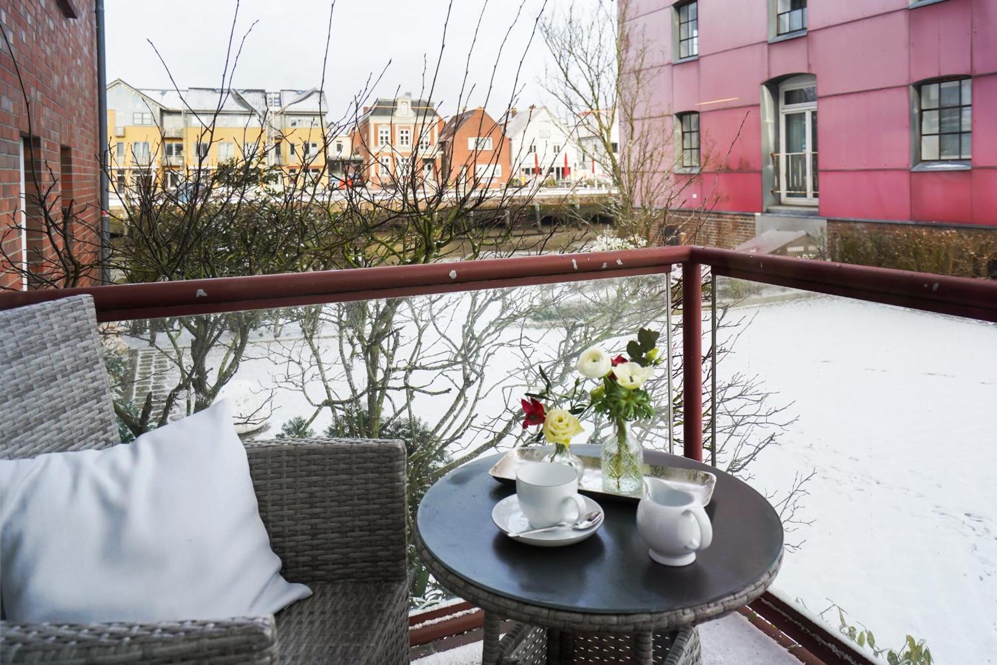Anker Mal Kaimauer Apartamento Husum  Exterior foto